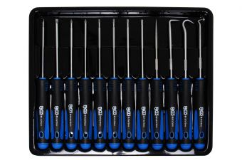 Набор крюков и отвёрток для точных работ | 12 шт. (8833)