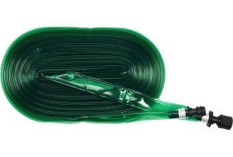 Плоский шланг-дождеватель садовый 15м (89361)
