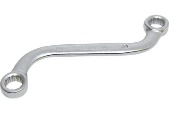 S veida dubultā uzgriežņu atslēga, 12 punktu | 10 x 11 mm (30741)