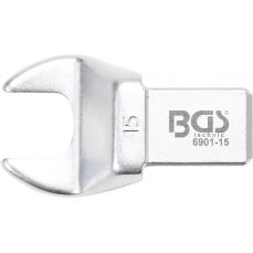 Ключ вставлен плоский открытый тип 15 мм (6901-15)