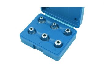 Набор торцевых головок 1/2" Dr. Bit (SPLINE) 6шт. (AT1801)