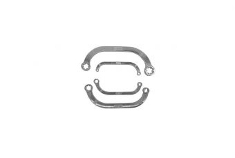 Набор ключей накидных "Полумесяц" | C | E6 | E8 | E10 | E12 | E14 | E18 | E20 | E24 | 4 шт. (CT4257)