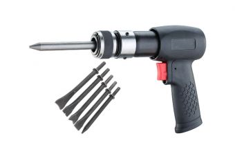 190mm Air Hammer with 5pcs chisels (AH190)