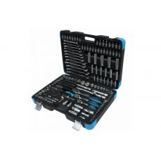 Набор головок и ключей 216 шт. 1/4" + 3/8" + 1/2" (ключи трещотки) (КР121216Р)