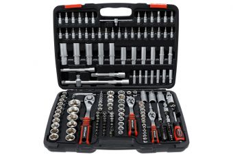 Набор инструмента | 6,3 мм (1/4") / 10 мм (3/8") / 12,5 мм (1/2") | 172 пр. (15219)