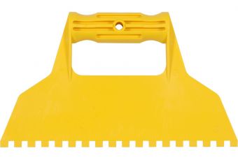 Putty knife with teeth 225mm teeth 6x6mm (05972)