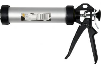 Пистолет для герметика закрытый "ПРОФИ" алюминиевый (09160)