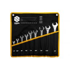 Набор ключей комбинированых 1/4"-3/4" 9шт Cr-V (50880)