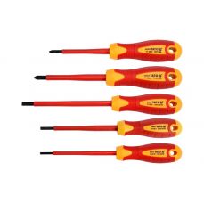 Набор изолированных отверток для электрика 5 шт. (YT-2827)