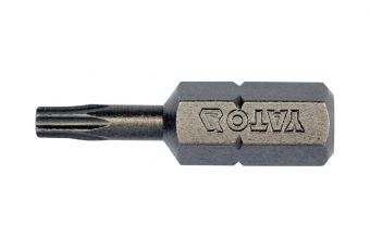 Uzgaļu komplekts TORX 1/4 collu X25mm T10-10gab (YT-78141)