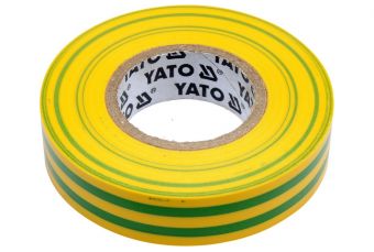 Electrical insulation tape yellow-green 15mmx20m (YT-81593)