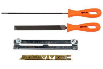 Набор для заточки цепей | 4,0 мм | 4 шт. (YT-85040)