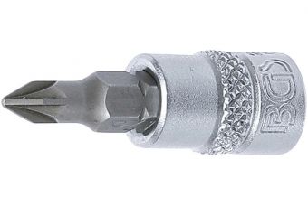Вставка с насадкой | 6,3 мм (1/4") | Крестовой PZ1 (2490)
