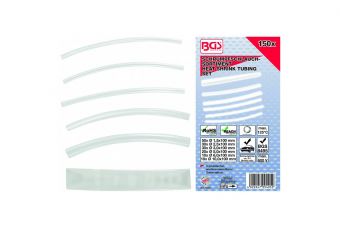 Ассортимент термоусадочной трубки | Прозрачный | 150 шт. (9405)