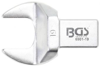 Uzgriežņu atslēga ievietota plakaniski atvērts veids 19 mm (6901-19)