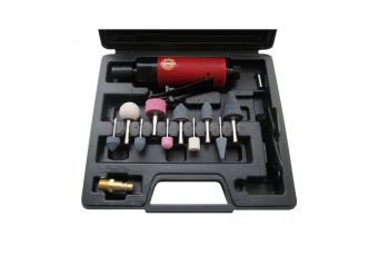 Ātrgaitas gaisa vāciņa slīpmašīnas 1/4 collu (6 mm) komplekts (C6607MK)