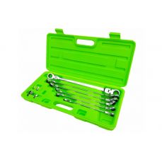 Удлиненный двойной ключ с храповым механизмом с гибкой головкой | 10 шт. (FMT10)