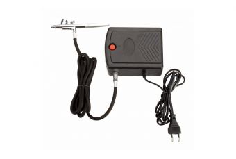 Комплект аэрографа Ø 0,2 мм с мини-помпой (EW831)