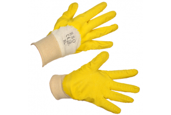 Рабочие перчатки с резиновым покрытием (KD621)