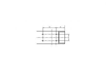 Spare part. Rubber gasket for the PL-4.0-2D (rectangular) (PGLPL402BD)
