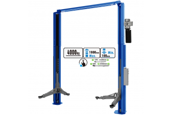 Двухстоечный подъемник Clearfloor с электромагнитной разблокировкой, 4,0 т (PL40EF380V)