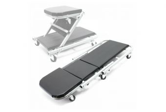 Складной шезлонг/кресло, колесики 6,3 см, 40 дюймов (100 см) (SC40-2)