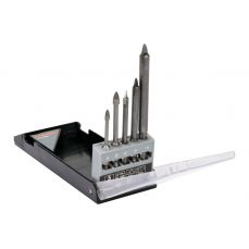 Набор сверл по стеклу и плитке | 5 шт. (21709)