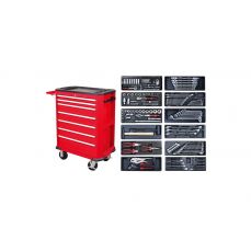 Инструментальная тележка с полками для инструментов, 174 шт. (TBR9007BXIR)