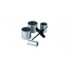 Сверлильная коронка вольфрамовая 33-53-67-73 мм, 6шт. (В3910)