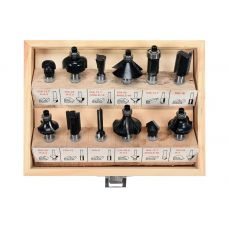 Набор фрез по дереву | 12 шт. (22550)