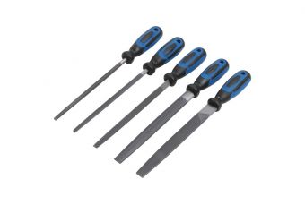 Набор стальных напильников 5шт. (WTH61006)