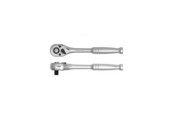 Трещотка прямая 3/8" 170мм CrV блеск (YT-0314)