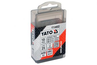 Набор бит 25мм 10шт (YT-04822)