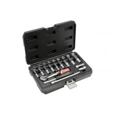 Набор головок | 6,3 мм (1/4") привод | 23 шт. (YT-14451)
