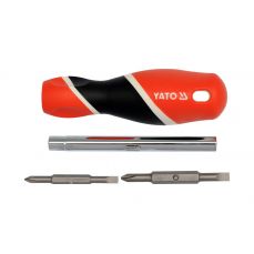 Отвертка со сменными вставками "6 в 1" (YT-25971)