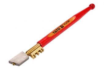 Стеклорез с алмазным наконечником стальная голова (YT-37390)