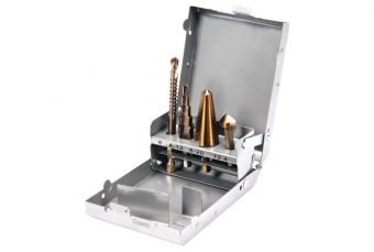 Набор универсальных сверл с хвостовиком HEX HSS 4241 (YT-44705)