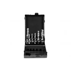 Набор сверло-метчик М3-М10 7шт HEX (YT-44849)