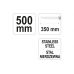 Knife for mineral wool 500 mm (YT-7623)