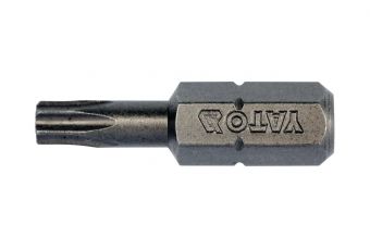 Вставка (бита) торцевая TORX 1/4"X25мм Т20-10шт  (YT-78143)