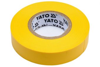 Elektriskā līmlente 15mmx20m dzeltena (YT-81594)