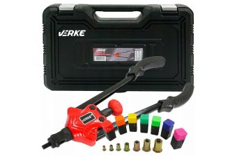 Rivet gun for threaded rivets | M3, M4, M5, M6, M8, M10, M12 (V86015)