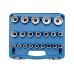 Socket Set, 12-point | 12.5 mm (1/2") Drive | 8 - 36 mm | 21 pcs. (2267)