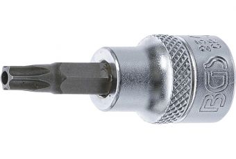 Вставка с насадкой | 10 мм (3/8") привод | T-Star с отверстием | T25 ( 2572)