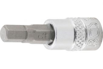 Galva ar uzgali 6,3 mm (1/4") piedziņas | sešstūris 7/32" (2744)