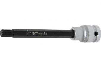 Головка c вставкой | длина 140 мм | 12,5 мм (1/2") | Сплайн (для XZN) | M10 (5009)