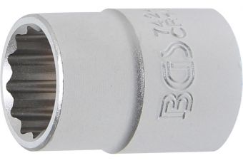 Muciņa 12-malu | 20 mm (3/4") piedziņas | 24 mm (7424)