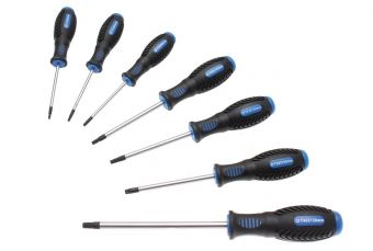 Набор отверток | с отверстием | T-Star (для Torx) | T10 - T40 | 7 шт. (7841)
