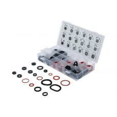 Ассортимент уплотнительных колец | Резина и пластмассы | 141 шт. (8059)