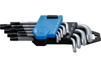 L Тип Ключи | короткие | T-Star tamperproof (для Torx) T10 - T50 | 9 шт. (809)